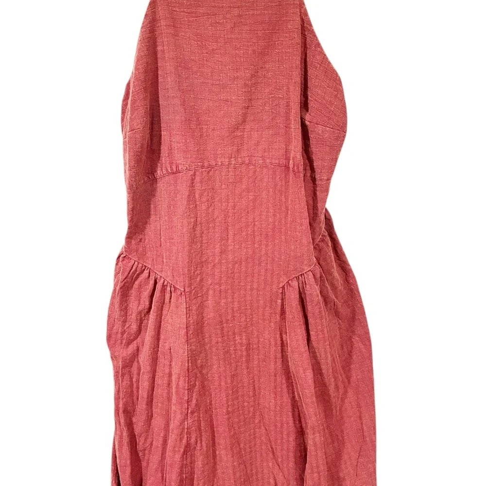 Torrid Plus Size Faded Red Festi Tie-Back Maxi Dress Size 3X NEW - Picture 2 of 6